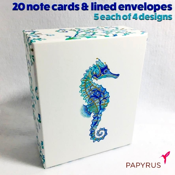 Papyrus Other - Papyrus Ocean Themed Thank You Cards